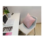 [1+1] 핑크/화이트 인테리어 쿠션, 홈 쿠션, 이너 필링, 솜 코튼 패딩 베개 코어, 소파 자동차 소프트 베개 쿠션 - 이미지 4