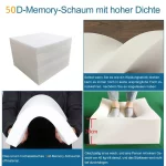 3cm 맞춤 쿠션 베이 윈도우 쿠션 50D 고밀도 스펀지 의자 시트 소파 베개 (소파, 정원 벤치 시트, 스윙 등받이 시트용) - 이미지 5