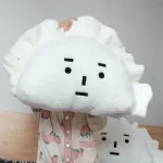 만두 표현 베개 INS 같은 스타일 봉제 인형 침대 머리 소파 침실 베개 쿠션 기숙사 침대 등받이 친구를위한 선물 - 이미지 6