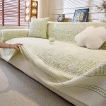 여름 얼음 실크 소파 타월, 거실용 고양이 긁힘 방지 소파 커버 다용도 범용 소파 낮잠 담요 쇼파 패드 Funda Sofa - 이미지 2