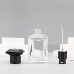 빈 향수병 유리 리필 스프레이 병, 여행용 액체 화장품 에센셜 오일 샘플 향수 용기, 30ml, 5 개 - 이미지 2