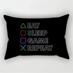 30x50cm 40x60cm 50x70cm esports 게임 플레이어 핸들 인쇄 베개 커버 소파 홀드 카시트 쿠션 커버 게임 룸 장식 홈 - 이미지 4