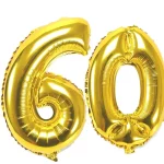 32 인치 숫자 그림 호일 풍선 10 20 30 40 50 60 70 80 90 세 성인 생일 파티 기념일 장식 공기 풍선 - 이미지 6