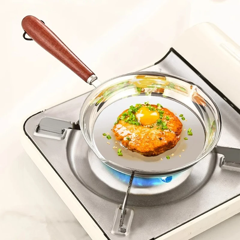 316 스테인레스 스틸 오일 냄비, 계란 프라이팬, 미니 수프, 우유 냄비, 요리 냄비, 화상 방지 주방 도구, 조리기구 액세서리