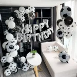 20/100PCS 라텍스 축구 풍선 스포츠 회의 게임 테마 파티 용품 풍선 축구 풍선 아이 생일 장식 - 이미지 5