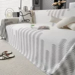 여름 얼음 실크 소파 담요 거실 소파에 대 한 유니버설 통기성 소파 커버 담요 수건 가구 수호자