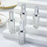 4pcs 15ml 향수병 휴대용 유리 리필 스프레이 병 샘플 빈 용기 여행 향수병 - 이미지 3