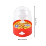 미니 데스크탑 손가락 농구 슈팅 게임 장난감, 어린이 생일 파티 선물 용품, 피나타 필러, 스포츠 테마 파티, 12 개, 24 개 - 이미지 6