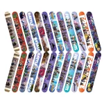 12/24/36pcs 슈팅 게임 Fortnition 슬랩 팔찌 파티는 어린이를위한 선물을 선호합니다 Goodie Bag 필러 파티 용품 장식 - 이미지 6