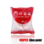 100 포인트 풍선 부착 접착제 도트 풍선을 천장이나 벽 스티커에 부착 생일 파티 웨딩 장식 용품 - 이미지 6