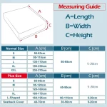 두꺼운 자카드 소파 시트 커버 탄성 소파 커버 보호대 소파 용 소파 먼지 방지 이동식 소파 쿠션 커버 - 이미지 2