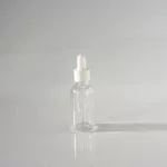 5/10/15/20/30/50/100ml 재사용 가능한 명확한 에센셜 오일 병 고무 헤드 Dropper 캡 흰색 플라스틱 커버 유리 용기 - 이미지 6