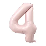 16/32/40 인치 라이트 핑크 번호 풍선 0 1 2 3 4 5 6 7 8 9 번호 풍선 베이비 샤워 생일 파티 웨딩 장식 용품 - 이미지 4