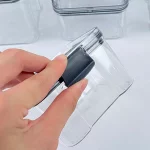 기계식 키보드 키캡 스위치 보관함 PC 투명 부식 방지 및 방습 쌓을 수 있는 밀봉 보관함 - 이미지 3