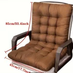 1개 빈티지 스타일 플러시 시트 쿠션, 폴리에스테르 인체공학적 손 세탁 가능 패브릭 패드, 청록색 및 노란색 퀼트 디자인, 소프트 - 이미지 3