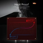 LFGB 인증 초경질 고붕규산 유리컵 -20 ℃ ~150 ℃ 사무실을 위한 저항적인 맥주 머그잔 투명 우유 커피 컵 - 이미지 5