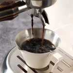 손잡이가 달린 에스프레소 측정 컵, 스테인레스 스틸 커피 샷, 커피 붓는 컵, 가정 주방 측정 액세서리, 100ml - 이미지 6