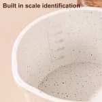 버터 녹는 냄비 나무 손잡이 미니 끓는 팬, 붓는 주둥이 달린 작은 냄비, 주방 유도 요리 가스 스토브 캠핑용 - 이미지 5