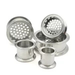 가정용 양조용 위생 스테인리스 스틸 필터 플레이트, SS304, 1.5 -4 인치 필터, 이중 클램프, 위생 파이프, 증류 액세서리