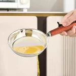 316 스테인레스 스틸 오일 냄비, 계란 프라이팬, 미니 수프, 우유 냄비, 요리 냄비, 화상 방지 주방 도구, 조리기구 액세서리 - 이미지 2