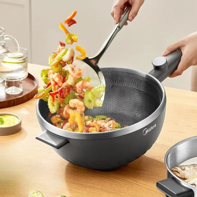 꽃심 없는 전기 프라이팬 가정용 다기능 찜 전기 냄비 전기 핫팟