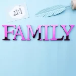 아크릴 장미 빨간색 문자 3D 거울 벽 스티커 홈 인테리어 휴일 축하 거실 DIY 껍질 & 스티커 아트 벽화 - 이미지 5