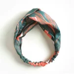 여자 여자 여름 보헤미안 헤어 밴드 인쇄 머리띠 레트로 크로스 터번 붕대 Bandanas HairBands 헤어 액세서리 Headwrap - 이미지 3