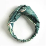 여자 여자 여름 보헤미안 헤어 밴드 인쇄 머리띠 레트로 크로스 터번 붕대 Bandanas HairBands 헤어 액세서리 Headwrap - 이미지 2