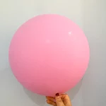 마카롱 라텍스 풍선 5-36 인치 파스텔 캔디 풍선 크리스마스 웨딩 생일 축하 파티 신년 베이비 샤워 에어 글로브 - 이미지 6