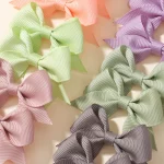 24개 어린이 헤어 클립 활 꼬리 올인클루시브 귀엽고 세련된 헤어핀 헤어 액세서리 여자아이 선물 세트 - 이미지 5