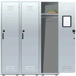 마그네틱 로커 거울 학교 체육관 사물함 장식을위한 휴대용 직사각형 교수형 거울 홈 여행 캠핑 자동차 작은 s - 이미지 4