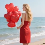 12inch 50/100pcs 두꺼운 붉은 사랑 풍선 화이트 하트 라텍스 헬륨 풍선 결혼식 발렌타인 데이 장식 생일 파티 - 이미지 6