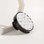 휴대용 실리콘 샴푸 브러시 휴대용 부드러운 두피 마사지 브러시 실리콘 샴푸 브러시 모발 성장을위한 헤어 두피 마사지 - 이미지 3