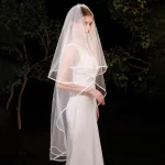 신부 베일, 웨딩 액세서리, 사진 촬영, 웨딩 티아라 - 이미지 3