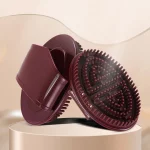 바디 마사지 브러시 바디 안티 셀룰라이트 두피 헤어 빗 편안한 컴포트 그립 브러시 전신 슬리밍 편안한 스크럽 마사지 - 이미지 2