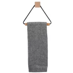 롤 종이 홀더 화장지 홀더 목욕 수건 홀더 핸드 타올 링 교수형 수건 홀더 다목적 교수형 욕실 액세서리 - 이미지 4