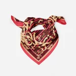 70cm Foulard 럭셔리 2025 시폰 목도리 스퀘어 스카프 여성용 Hijab 패션 랩 Neckerchief 여성 헤어 밴드 리본 머리띠 - 이미지 6