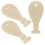 3Pcs 화장지 디스펜서 키 종이 타월 디스펜서 키 교체 롤 종이 디스펜서 범용 수건 상업 키 - 이미지 5