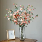 1Pcs 인공 꽃 꽃다발 90CM 긴 가짜 꽃 홈 장식 정원 웨딩 파티 장식 야외 꽃꽂이 - 이미지 3