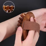 바디 안티 셀룰라이트 브러쉬 진정 나무 에센셜 오일 스파 에어 쿠션 마사지 헤어 빗 두피 마사지 브러쉬 각질 제거기 - 이미지 3