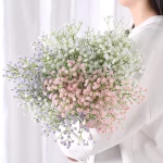 3/5/10pcs Gypsophila 인공 꽃 Gypsophila 가짜 꽃 DIY 꽃 꽃다발 배열 결혼식 홈 장식 - 이미지 3
