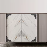 아크릴 거울 스티커, 코너 온레이 할로우 스티커, 자체 접착 벽 거울 스티커, 가정용 탈착식 필 및 스틱, 4 개 - 이미지 6