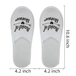 신부 샤워 신부 웨딩 장식 신부 들러리 암탉 파티 스파 부드러운 슬리퍼, 숙녀 독신 파티 용품 선물, 1 쌍 - 이미지 6