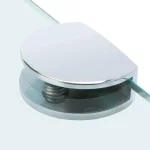 4개 아연 합금 크롬 5-12 MM 선반 지지대 헤비 듀티 유리 선반 클립 - 이미지 3