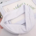 3 개/대 헤어 밴드 패션 탄성 머리띠 트위스트 크로스 헤드 랩 헤어 밴드 헤어 액세서리 여성을위한 간단한 머리띠 - 이미지 5