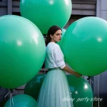 2/5/10pcs 골드 블루 레드 큰 풍선 36inch 90cm 점보 거대한 라텍스 풍선 파티 웨딩 베이비 쇼 생일 풍선 장식 - 이미지 3