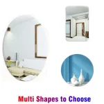 3D 거울 벽 스티커 자기 접착 거울 스티커 두꺼운 2mm 유연한 DIY 아트 아크릴 거울 거실 장식 - 이미지 3