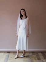 짧은 Tulle 웨딩 베일 신부 웨딩 액세서리에 대한 빗 신부 베일과 한 레이어 90cm 길이 맞춤형 - 이미지 4