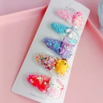 Sanrio 머리핀 Kawaii My Melody Kuromi Cinnamoroll 헬로 키티 헤어 클립 소녀 헤어 액세서리 - 이미지 5