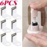 벽 마운트 Traceless 후크 샴푸 병 선반 액체 비누 샤워 젤 주최자 후크 홀더 행거 욕실 액세서리